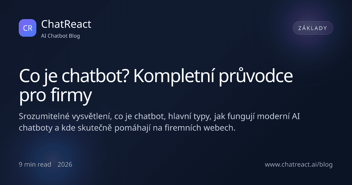Ilustrace článku Co je chatbot?