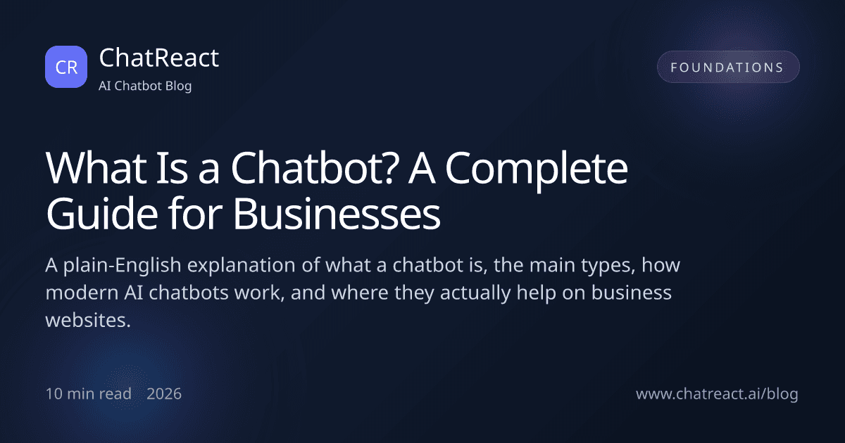 What Is a Chatbot? article illustration
