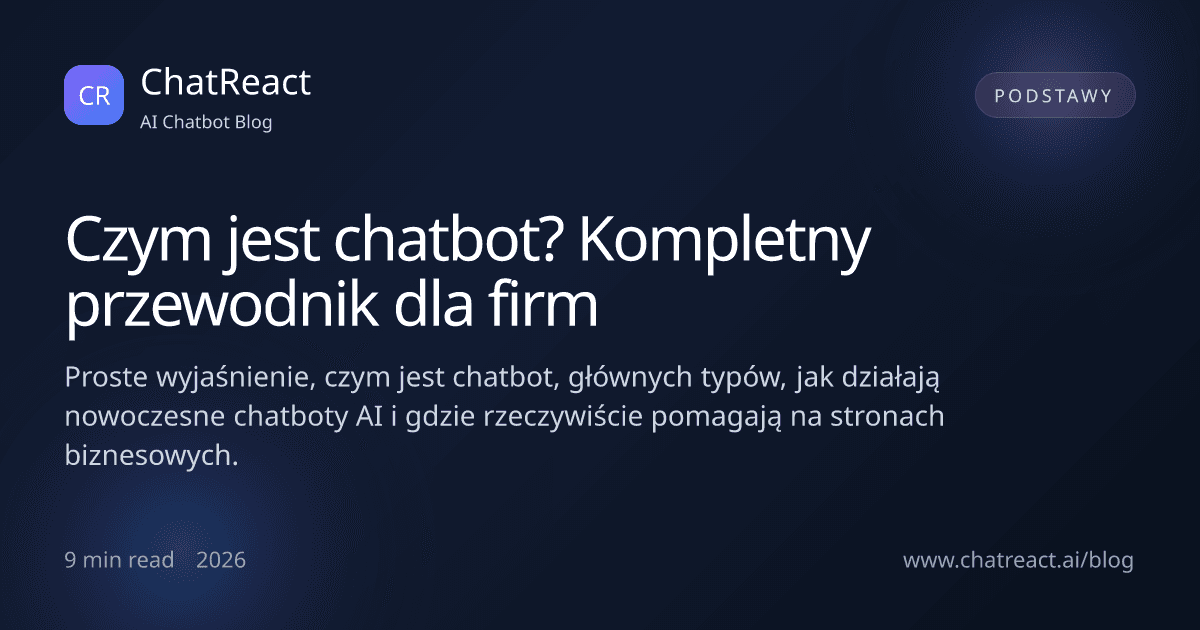 Ilustracja artykułu Czym jest chatbot?